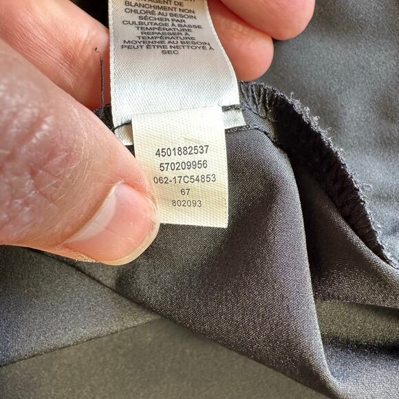 Chico's Zenery Womens Black Full Zip Windbreaker Jacket Black 2 Large - Picture 6 of 9
